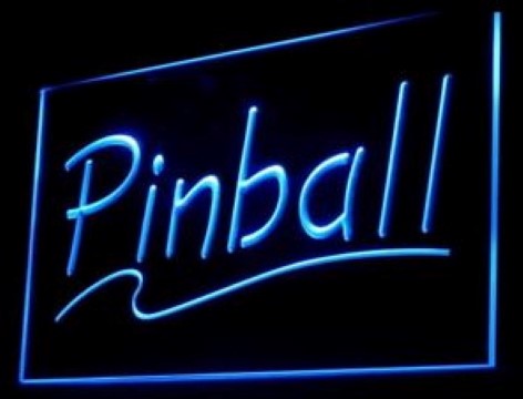 Pinball LED Neon Sign